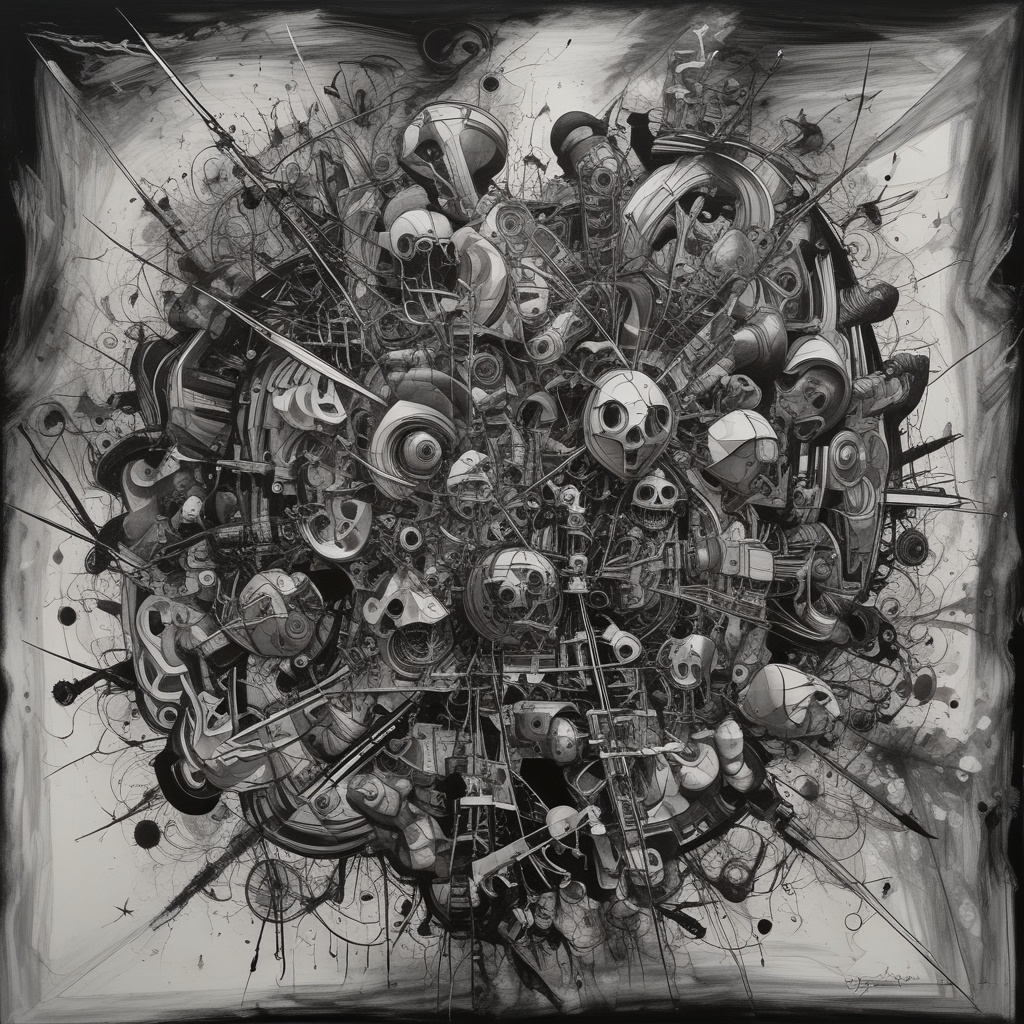 Artwork titled Thoughtful Chaos